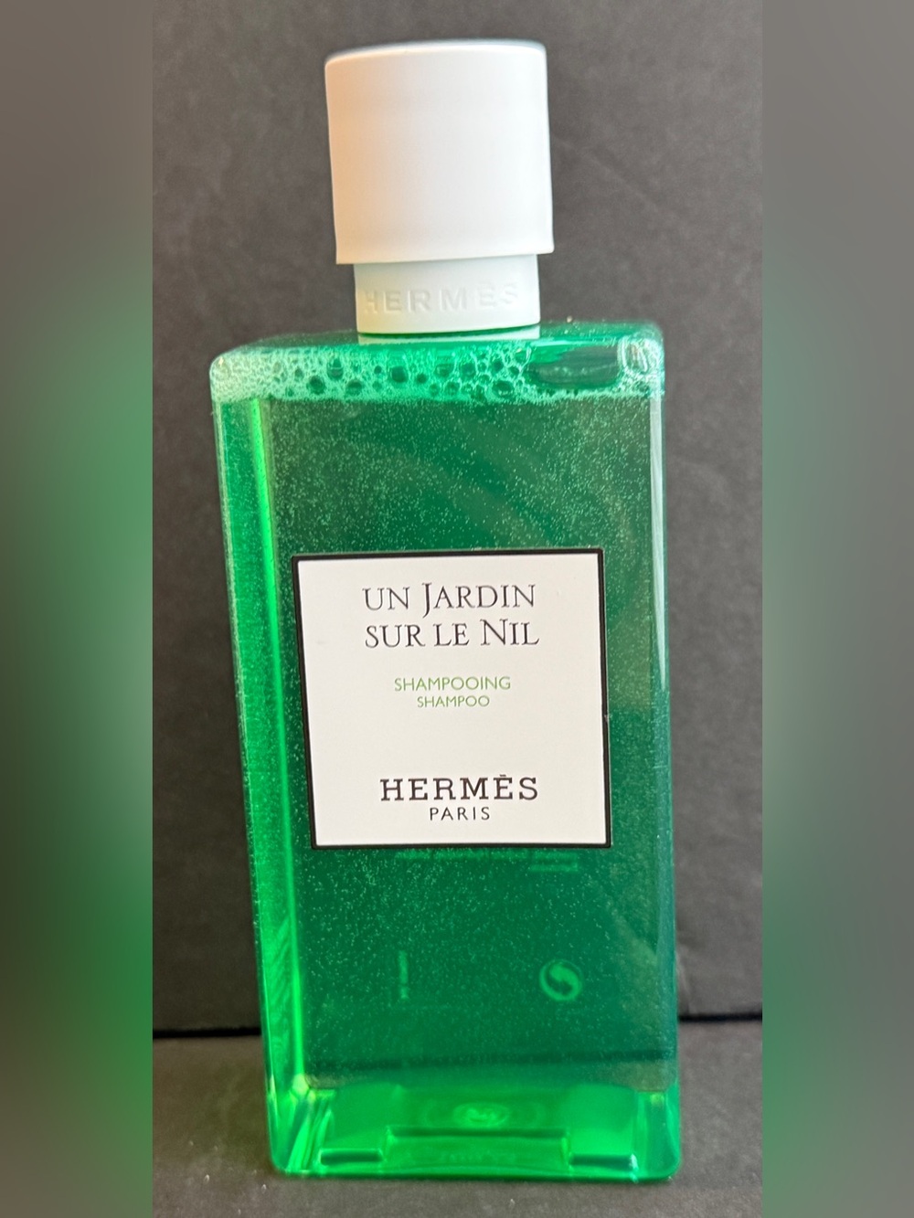 Hermes Paris Un Jardin Sur Le Nil Shampoo 200ml 6.7oz Luxury Travel Bottle NEW